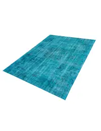 Blau Türkei Vintage Teppich 240 x 180 cm - view 1