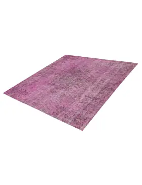 Rosa Türkei Vintage Teppich 162 x 162 cm - view 1