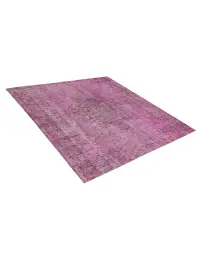 Pink Turkey Vintage Carpet 162 x 162 cm - view 2