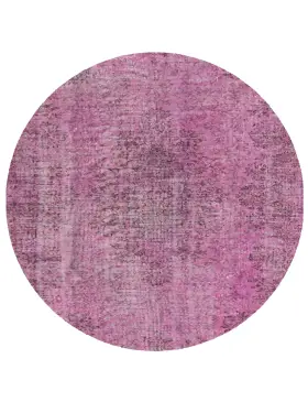 Rosa Türkei Vintage Teppich 162 x 162 cm