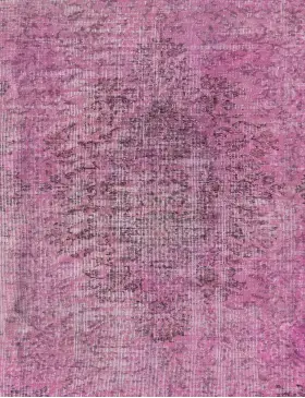 Rosa Türkei Vintage Teppich 162 x 162 cm - view 3
