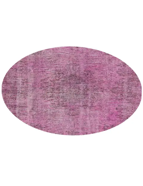 Rosa Turkiet vintage matta 162 x 162 cm - view 2