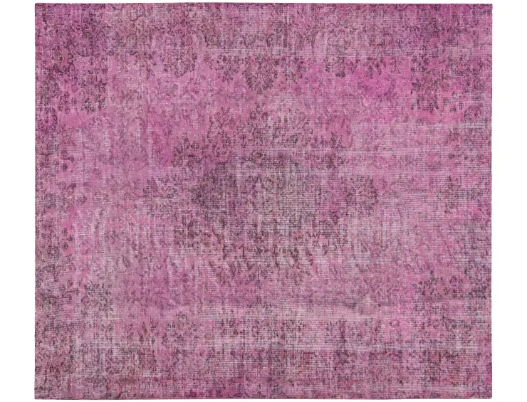 Rosa Türkei Vintage Teppich 210 x 162 cm