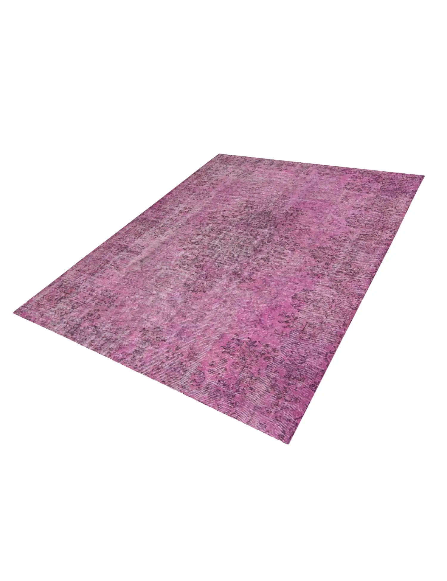 Pink Turkey Vintage Carpet 210 x 162 cm - Unique Handmade Carpet