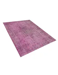 Rosa Türkei Vintage Teppich 210 x 162 cm - view 2