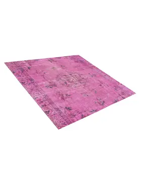 Pink Turkey Vintage Carpet 180 x 180 cm - view 2