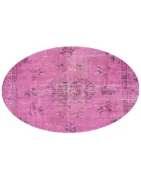 Rosa Türkei Vintage Teppich 180 x 180 cm - view 1