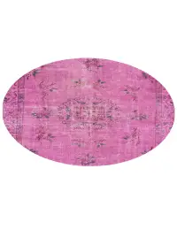 Rosa Türkei Vintage Teppich 180 x 180 cm - view 2