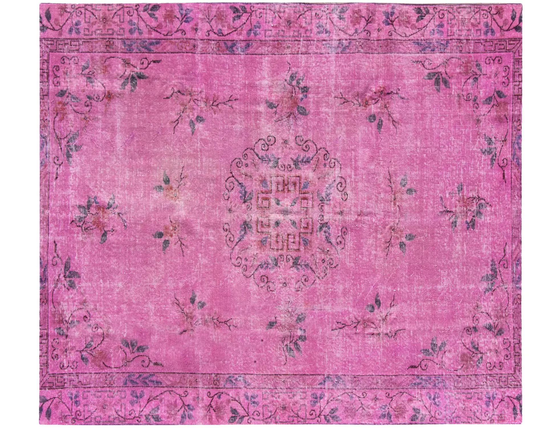 Rosa Türkei Vintage Teppich 250 x 180 cm