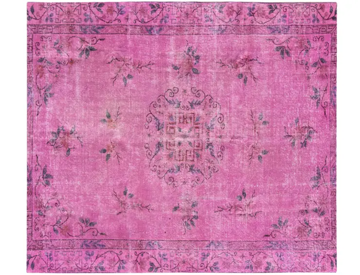 Rosa Türkei Vintage Teppich 250 x 180 cm