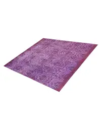 Lila Türkei Vintage Teppich 203 x 203 cm - view 1