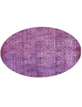 Lila Türkei Vintage Teppich 203 x 203 cm - view 1