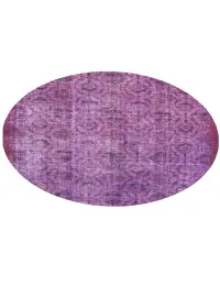 Lila Türkei Vintage Teppich 203 x 203 cm - view 2
