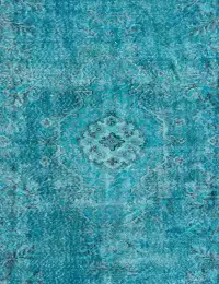 Türkis Türkei Vintage Teppich 168 x 168 cm - view 3