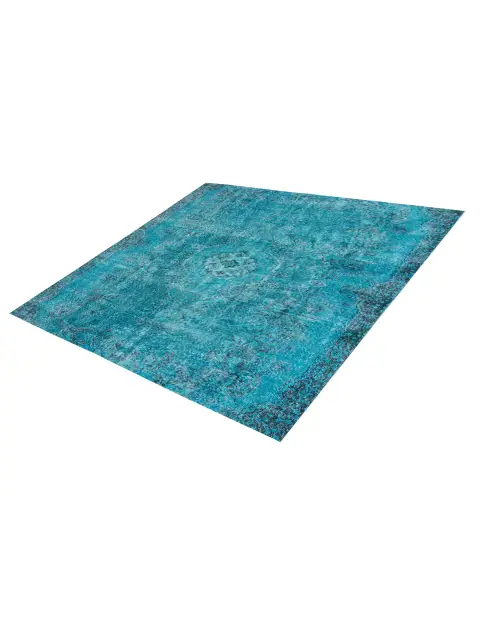Turkoosi Turkki vintage matot 168 x 168 cm - view 1