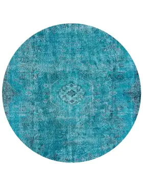 Türkis Türkei Vintage Teppich 168 x 168 cm
