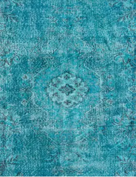 Türkis Türkei Vintage Teppich 168 x 168 cm - view 3