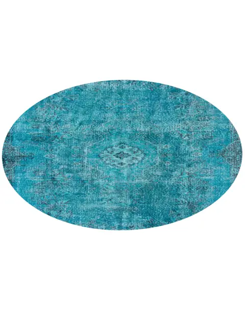 Turkoosi Turkki vintage matot 168 x 168 cm - view 1