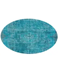 Türkis Türkei Vintage Teppich 168 x 168 cm - view 2