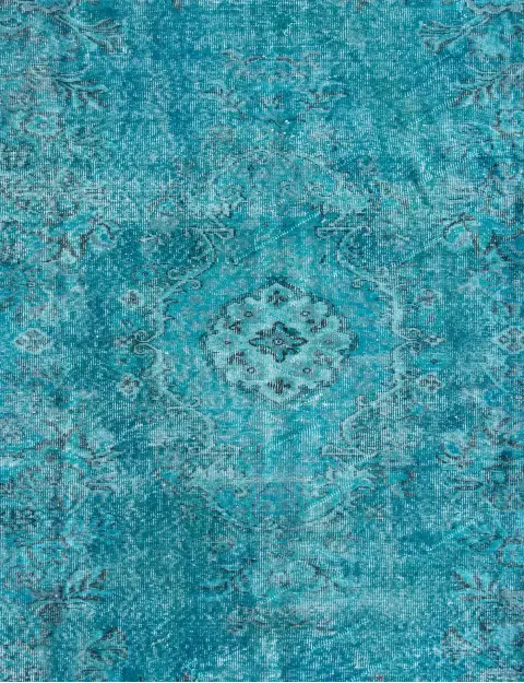Turkis Tyrkiet Vintagetæppe 240 x 168 cm - view 3