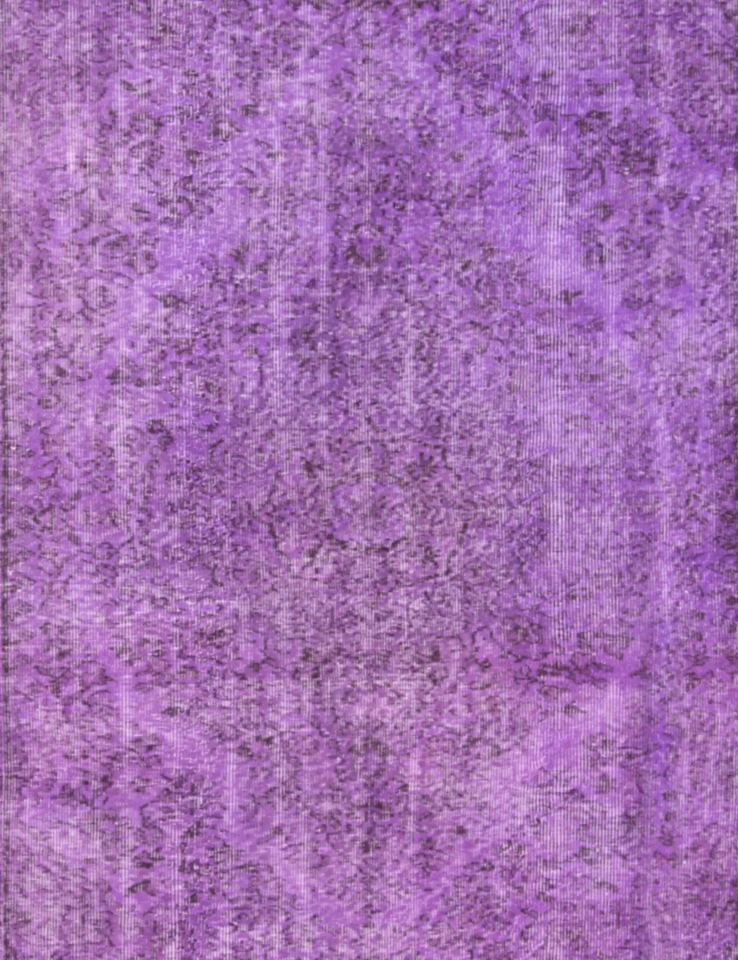 Lila Türkei Vintage Teppich 170 x 170 cm - Einzigartiger handgefertigter Teppich