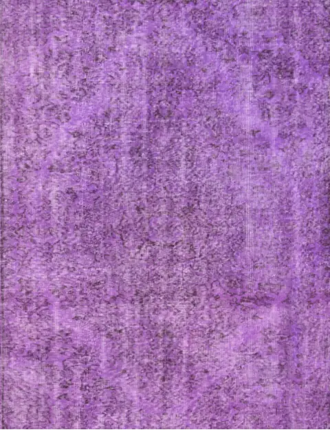 Purper Turkije Vintage Tapijt 170 x 170 cm - view 3