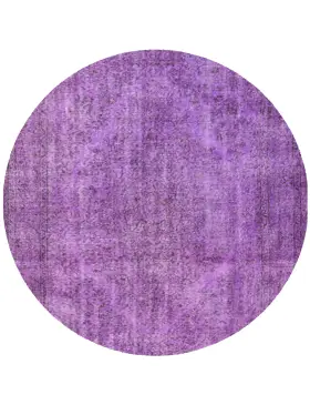 Lila Türkei Vintage Teppich 170 x 170 cm