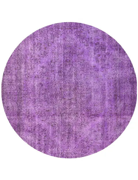 Purper Turkije Vintage Tapijt 170 x 170 cm