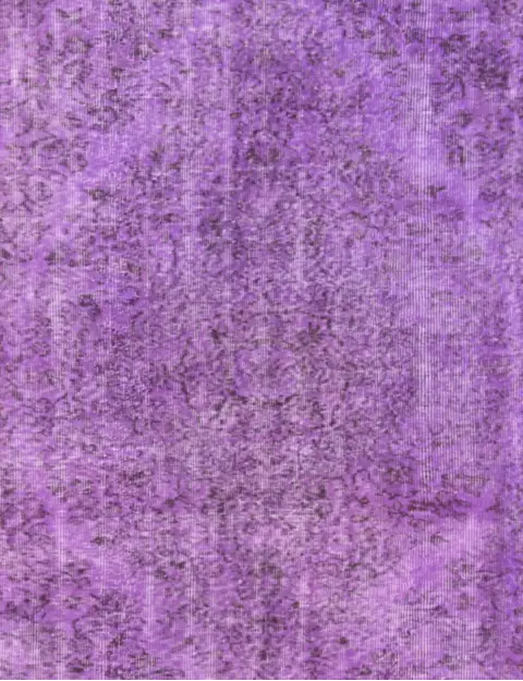 Purper Turkije Vintage Tapijt 170 x 170 cm - view 3