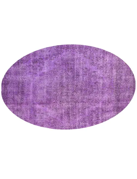 Purper Turkije Vintage Tapijt 170 x 170 cm - view 1