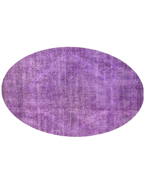 Purper Turkije Vintage Tapijt 170 x 170 cm - view 2