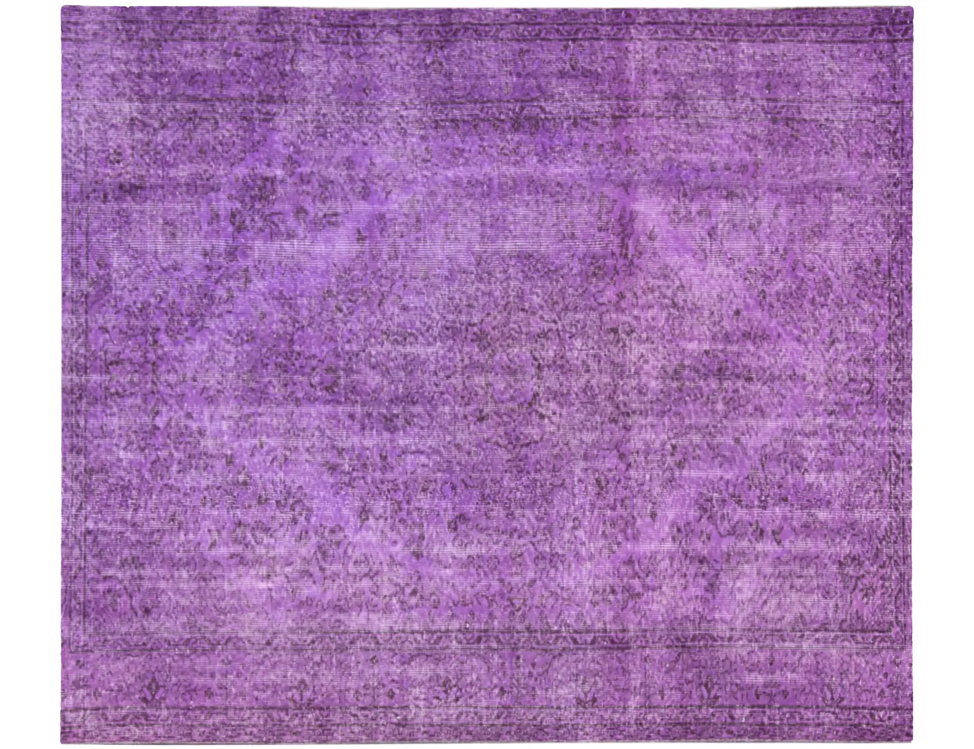 Lila Türkei Vintage Teppich 240 x 170 cm