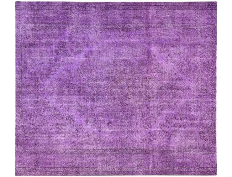 Lila Türkei Vintage Teppich 240 x 170 cm