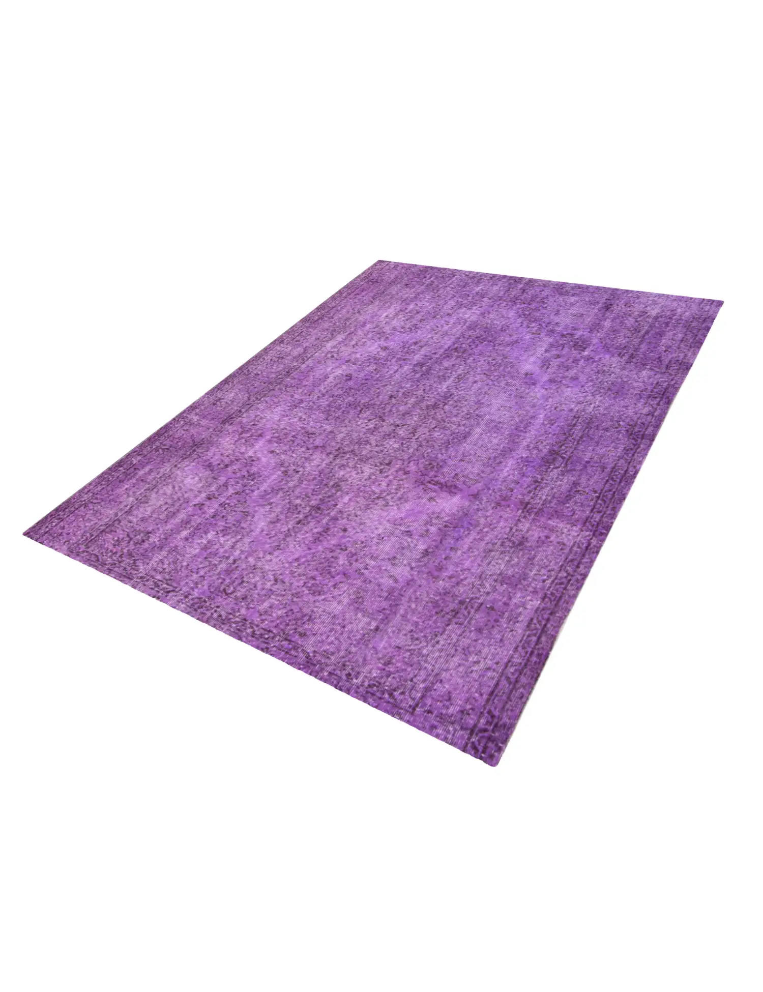 Lila Türkei Vintage Teppich 240 x 170 cm - Einzigartiger handgefertigter Teppich