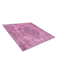 Rosa Türkei Vintage Teppich 163 x 163 cm - view 2