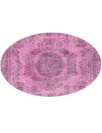 Rosa Türkei Vintage Teppich 163 x 163 cm - view 1