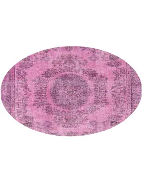 Rosa Türkei Vintage Teppich 163 x 163 cm - view 1