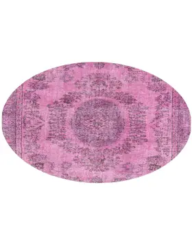 Rosa Türkei Vintage Teppich 163 x 163 cm - view 2