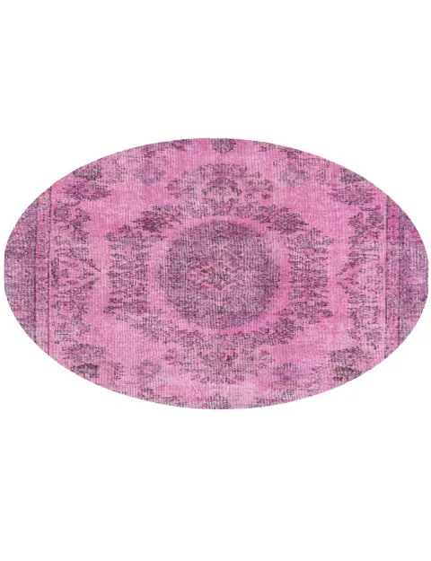 Rosa Türkei Vintage Teppich 163 x 163 cm - view 2