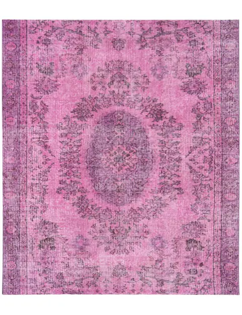 Pinkki Turkki vintage matot 240 x 163 cm