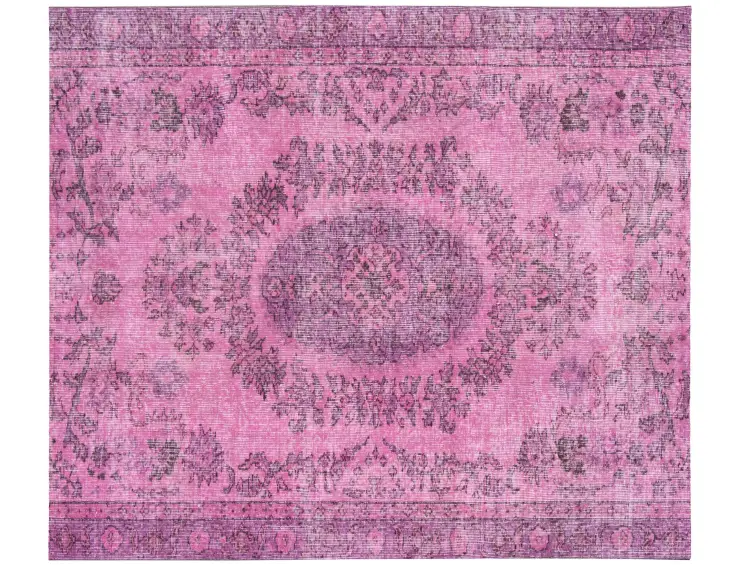 Rosa Türkei Vintage Teppich 240 x 163 cm