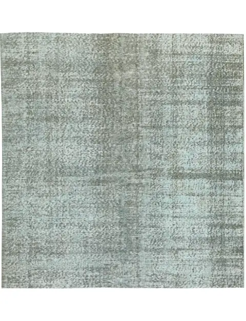 Harmaa Turkki vintage matot 150 x 150 cm