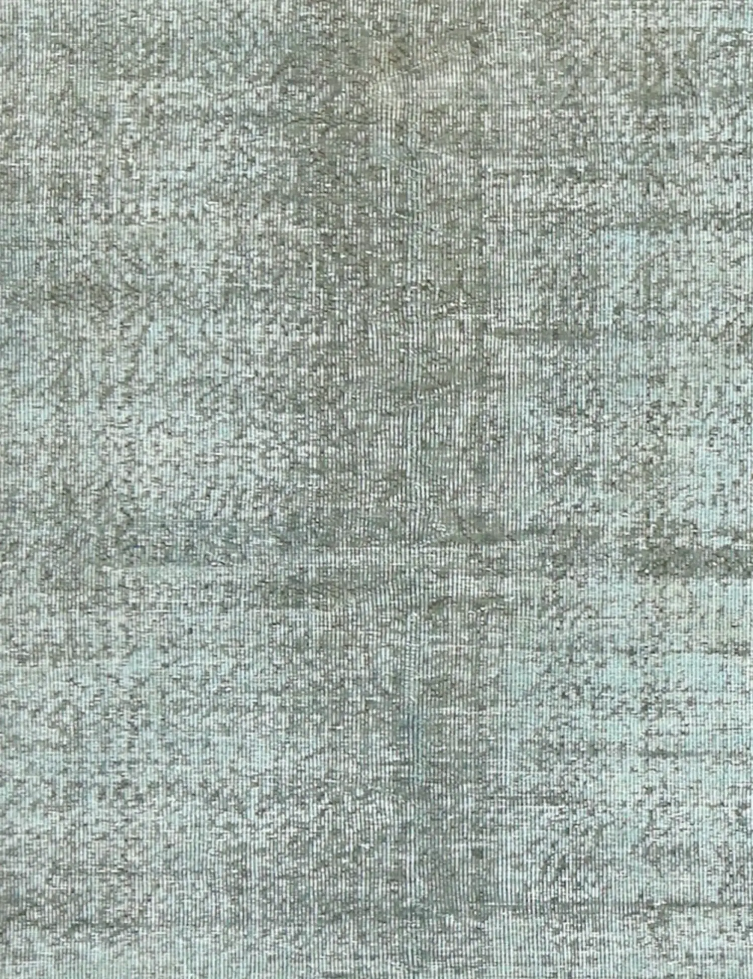 Grey Turkey Vintage Carpet 150 x 150 cm - Unique Handmade Carpet