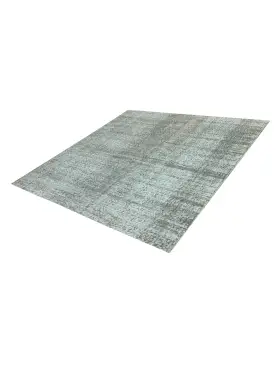Grau Türkei Vintage Teppich 150 x 150 cm - view 1