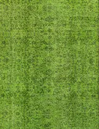 Grün Türkei Vintage Teppich 170 x 170 cm - view 3