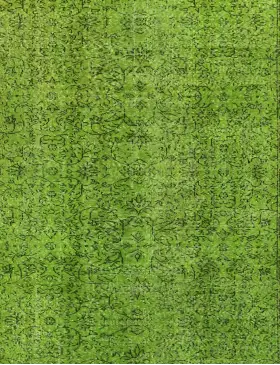 Grün Türkei Vintage Teppich 170 x 170 cm - view 3