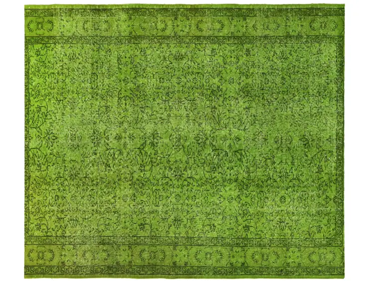 Grün Türkei Vintage Teppich 240 x 170 cm