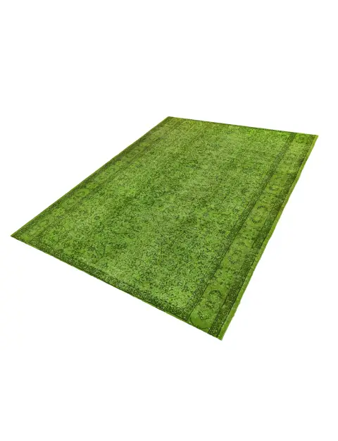 Green Turkey Vintage Carpet 240 x 170 cm - view 1