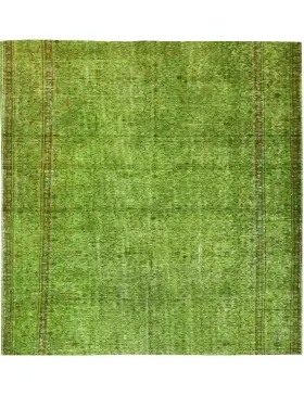 Grün Türkei Vintage Teppich 168 x 168 cm