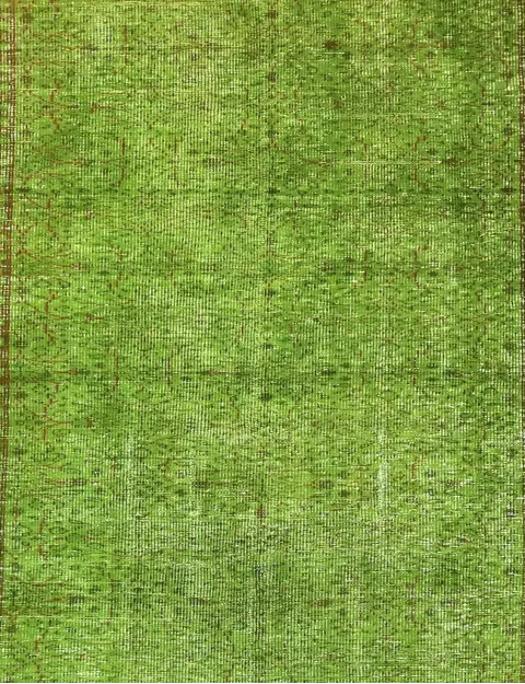 Groen Turkije Vintage Tapijt 168 x 168 cm - view 3